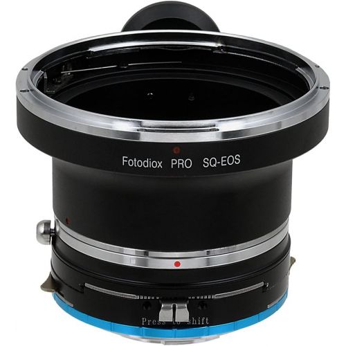  Fotodiox Pro Lens Mount Shift Adapter Bronica SQ (SQ-A, SQ-Am, SQ-Ai, SQ-B) Mount Lenses to Fujifilm X-Series Mirrorless Camera Adapter - fits X-Mount Camera Bodies such as X-Pro1,