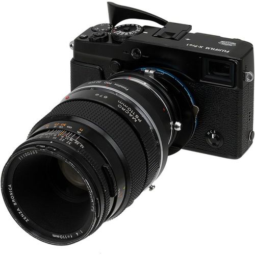  Fotodiox Pro Lens Mount Shift Adapter Bronica SQ (SQ-A, SQ-Am, SQ-Ai, SQ-B) Mount Lenses to Fujifilm X-Series Mirrorless Camera Adapter - fits X-Mount Camera Bodies such as X-Pro1,