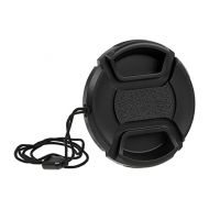Fotodiox Inner Pinch Lens Cap, Lens Cover with Cap Keeper, 49mm
