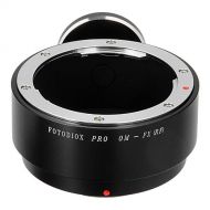 Fotodiox Pro Lens Mount Adapter, Olympus OM Zuiko Lens to Fujifilm X (X-Mount) Camera Body, for Fujifulm X-Pro1, X-E1