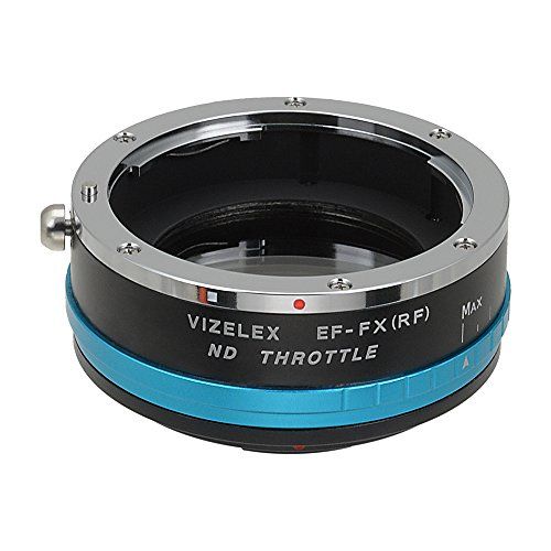  Fotodiox Vizelex ND Throttle Lens Adapter Compatible with Canon EF Full Frame Lenses on Fujifilm X-Mount Cameras