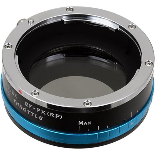  Fotodiox Vizelex ND Throttle Lens Adapter Compatible with Canon EF Full Frame Lenses on Fujifilm X-Mount Cameras