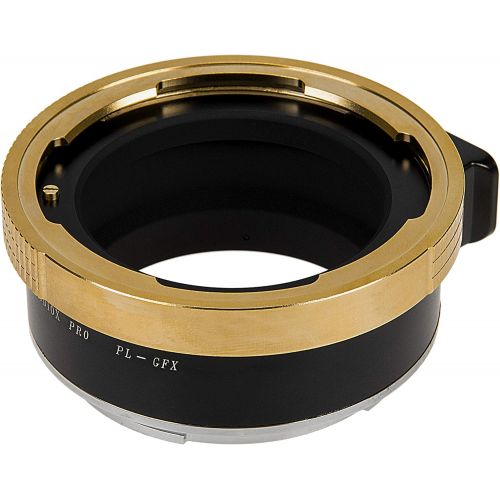  Fotodiox Pro Lens Mount Adapter Compatible with Arri PL (Positive Lock) Mount Lenses to Fujifilm Fuji G-Mount GFX Mirrorless Camera Body