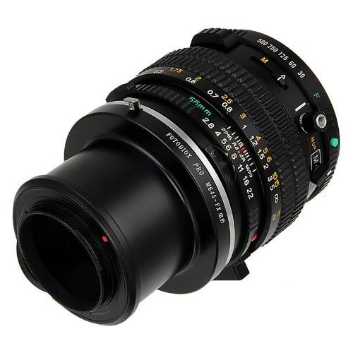  Fotodiox Pro Lens Mount Adapter, Mamiya 645 Lens to Fujifilm X (X-Mount) Camera Body, for Fujifilm X-Pro1, X-E1