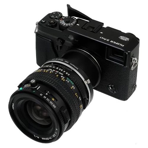  Fotodiox Pro Lens Mount Adapter, Mamiya 645 Lens to Fujifilm X (X-Mount) Camera Body, for Fujifilm X-Pro1, X-E1
