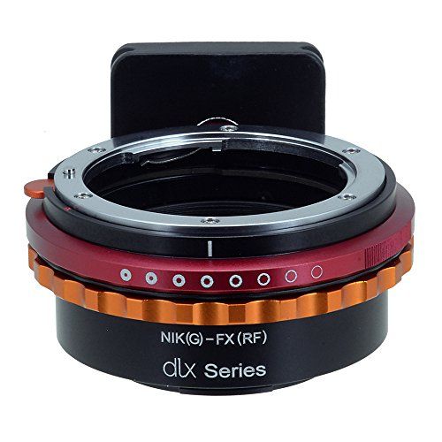  Fotodiox DLX Lens Mount Adapter Compatible with Nikon F-Mount G-Type Lenses on Fujifilm X-Series Cameras