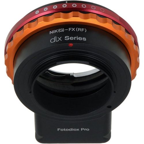  Fotodiox DLX Lens Mount Adapter Compatible with Nikon F-Mount G-Type Lenses on Fujifilm X-Series Cameras