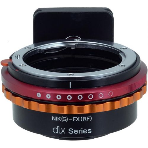  Fotodiox DLX Lens Mount Adapter Compatible with Nikon F-Mount G-Type Lenses on Fujifilm X-Series Cameras