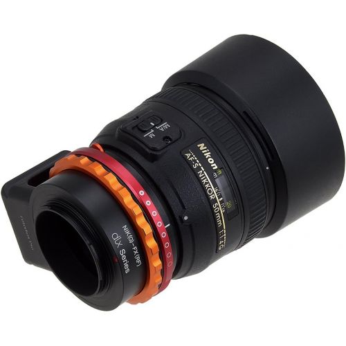  Fotodiox DLX Lens Mount Adapter Compatible with Nikon F-Mount G-Type Lenses on Fujifilm X-Series Cameras