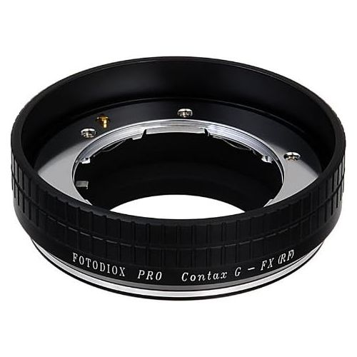  Fotodiox Pro Lens Mount Adapter, Contax G Lens to Fujifilm X Camera Body (X-Mount), for Fujifilm X-Pro1, X-E1 Mirrorless Camera