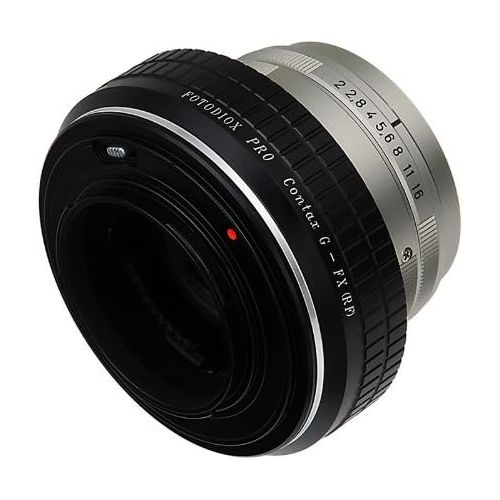  Fotodiox Pro Lens Mount Adapter, Contax G Lens to Fujifilm X Camera Body (X-Mount), for Fujifilm X-Pro1, X-E1 Mirrorless Camera