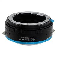 Fotodiox Pro Lens Mount Shift Adapter Nikon G (FX, DX & Older) Mount Lenses to Fujifilm X-Series Mirrorless Camera Adapter - fits X-Mount Camera Bodies Such as X-Pro1, X-E1, X-M1,