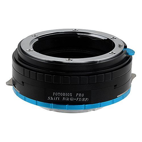  Fotodiox Pro Lens Mount Shift Adapter Nikon G (FX, DX & Older) Mount Lenses to Fujifilm X-Series Mirrorless Camera Adapter - fits X-Mount Camera Bodies Such as X-Pro1, X-E1, X-M1,