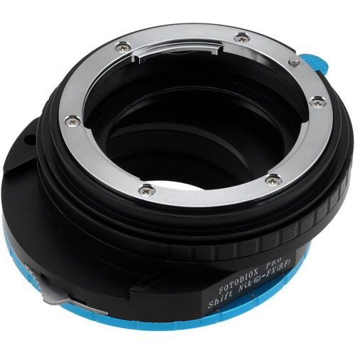  Fotodiox Pro Lens Mount Shift Adapter Nikon G (FX, DX & Older) Mount Lenses to Fujifilm X-Series Mirrorless Camera Adapter - fits X-Mount Camera Bodies Such as X-Pro1, X-E1, X-M1,