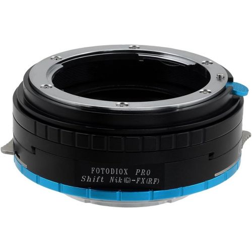  Fotodiox Pro Lens Mount Shift Adapter Nikon G (FX, DX & Older) Mount Lenses to Fujifilm X-Series Mirrorless Camera Adapter - fits X-Mount Camera Bodies Such as X-Pro1, X-E1, X-M1,