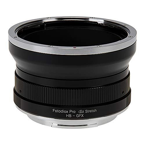  Fotodiox DLX Stretch Lens Mount Adapter Compatible with Hasselblad V-Mount Lenses to Fujifilm GFX G-Mount Mirrorless Cameras