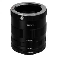 Fotodiox Macro Extension Tube Set Compatible with Fujifilm X-Mount Cameras for Extreme Macro Photography