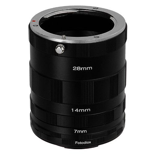  Fotodiox Macro Extension Tube Set Compatible with Fujifilm X-Mount Cameras for Extreme Macro Photography