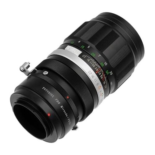  Fotodiox Pro Lens Mount Adapter, for Miranda Lens to Fujifilm X-Mount Mirrorless Cameras