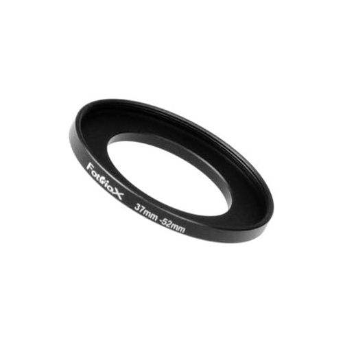  Fotodiox Metal Step Up Ring Filter Adapter, Anodized Black Aluminum 37mm-52mm 37-52 mm