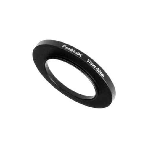  Fotodiox Metal Step Up Ring Filter Adapter, Anodized Black Aluminum 37mm-52mm 37-52 mm