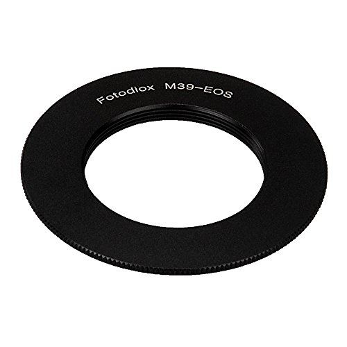  Fotodiox Lens Mount Adapter-M39/L39 Screw Mount SLR Lens to Canon EOS (EF, EF-S) Mount SLR Camera Body