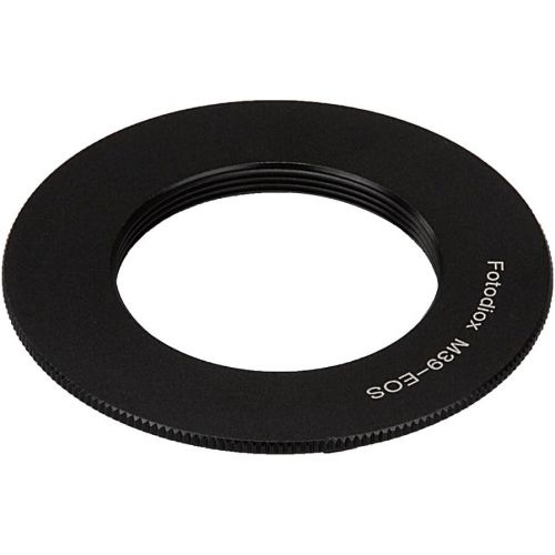  Fotodiox Lens Mount Adapter-M39/L39 Screw Mount SLR Lens to Canon EOS (EF, EF-S) Mount SLR Camera Body