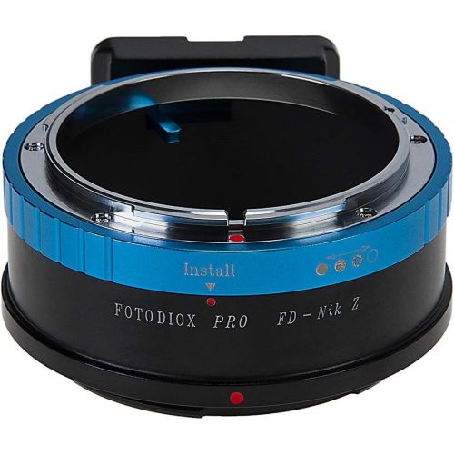  Fotodiox Pro Lens Mount Adapter Compatible with Canon FD & FL 35mm SLR Lenses to Nikon Z-Mount Mirrorless Camera Bodies