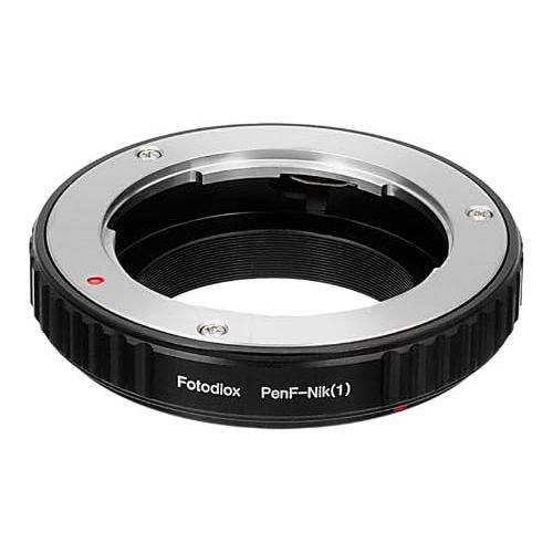  Fotodiox Lens Mount Adapter, Olympus Pen-F Lens to Nikon 1-Series Camera, fits Nikon V1, J1 Mirrorless Cameras