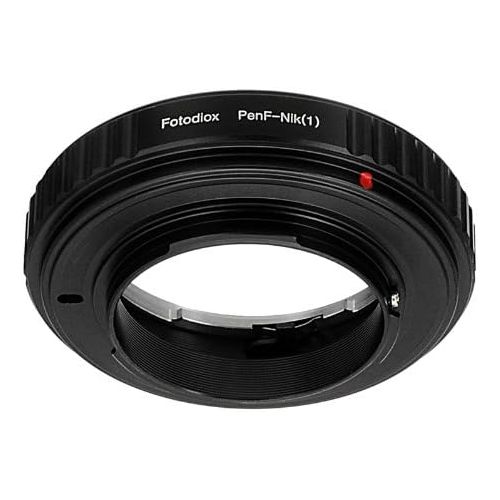  Fotodiox Lens Mount Adapter, Olympus Pen-F Lens to Nikon 1-Series Camera, fits Nikon V1, J1 Mirrorless Cameras