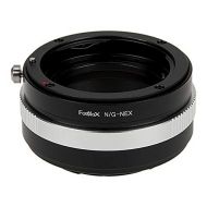 Fotodiox Lens Mount Adapter - Nikon Nikkor F Mount G-Type D/SLR Lens to Sony Alpha E-Mount Mirrorless Camera Body