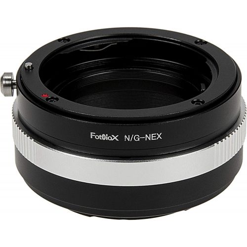  Fotodiox Lens Mount Adapter - Nikon Nikkor F Mount G-Type D/SLR Lens to Sony Alpha E-Mount Mirrorless Camera Body