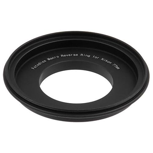  Fotodiox RB2A 77mm Filter Thread Lens, Macro Reverse Ring Camera Mount Adapter, for Nikon D1, D1H, D1X, D2H, D2X, D2Hs, D2Xs, D3, D3X, D3s, D4, D100, D200, D300, D300S, D700, D800,