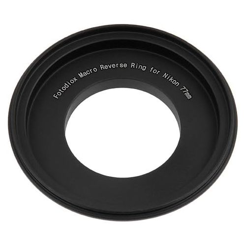  Fotodiox RB2A 77mm Filter Thread Lens, Macro Reverse Ring Camera Mount Adapter, for Nikon D1, D1H, D1X, D2H, D2X, D2Hs, D2Xs, D3, D3X, D3s, D4, D100, D200, D300, D300S, D700, D800,