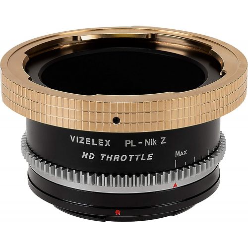  Fotodiox Vizelex CINE ND Throttle Lens Adapter Compatible with Arri PL Lenses on Nikon Z-Mount Cameras