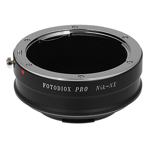  Fotodiox Lens Mount Adapter, Nikon, Nikkor Lens to Samsung NX-Series Camera, fits Samsung NX5, NX10, NX11, NX20, NX100, NX200, NX210, NX1000