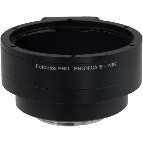  Fotodiox Pro Lens Mount Adapter - Bronica S (Z, D, C, S2, C2, EC, EC-TL) Lens to Nikon F (FX, DX) Mount Camera System (Such as D7100, D800, D3 and More)