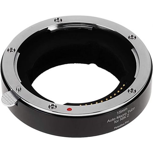  Fotodiox Pro Automatic Macro Extension Tube, 15mm Section - for Nikon Z-Mount MILC Cameras for Extreme Close-up Photography