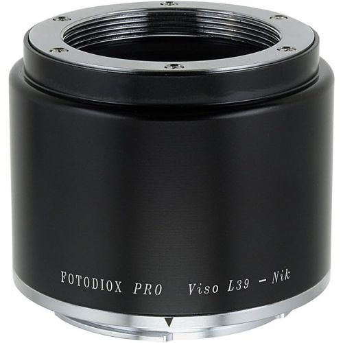  Fotodiox Pro Lens Mount Adapter, Leica Visoflex M39 Lens to Nikon Camera Mount Adapter, for Nikon D1, D1H, D1X, D2H, D2X, D2Hs, D2Xs, D3, D3X, D3s, D4, D100, D200, D300, D300S, D70