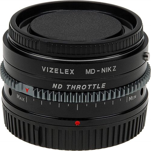  Fotodiox Vizelex CINE ND Throttle Lens Adapter Compatible with Minolta MD Lenses on Nikon Z-Mount Cameras