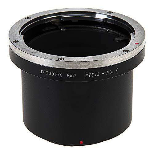  Fotodiox Pro Lens Mount Adapter Compatible with Pentax 645 (P645) Mount SLR Lenses to Nikon Z-Mount Mirrorless Camera Bodies