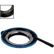 Fotodiox Pro Lens Mount Cine Adapter Compatible with Nikon Nikkor F Mount G-Type D/SLR Lens to Canon EOS (EF/EF-S) Mount DSLR Camera Body - with Aperture Control and Gen10 Focus Co