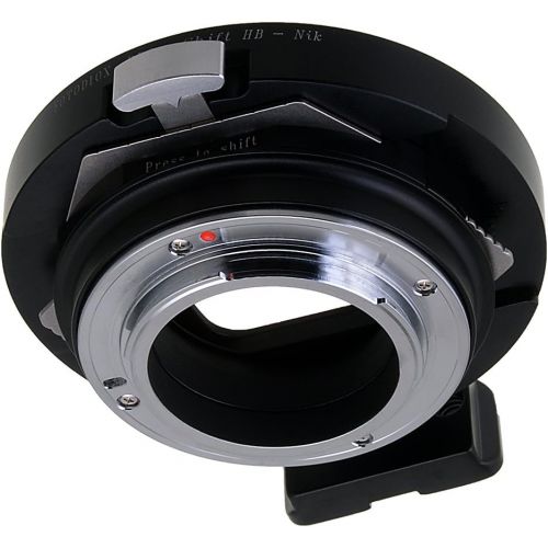  Fotodiox Pro Lens Mount Shift Adapter Hasselbald V-Mount Lenses to Nikon F (FX, DX) Mount Camera System (Such as D7100, D800, D3 and More)