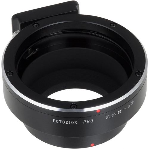  Fotodiox Pro Lens Mount Adapter - Kiev 88 Lens to Nikon F (FX, DX) Mount Camera System (Such as D7100, D800, D3 and More)