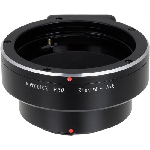  Fotodiox Pro Lens Mount Adapter - Kiev 88 Lens to Nikon F (FX, DX) Mount Camera System (Such as D7100, D800, D3 and More)