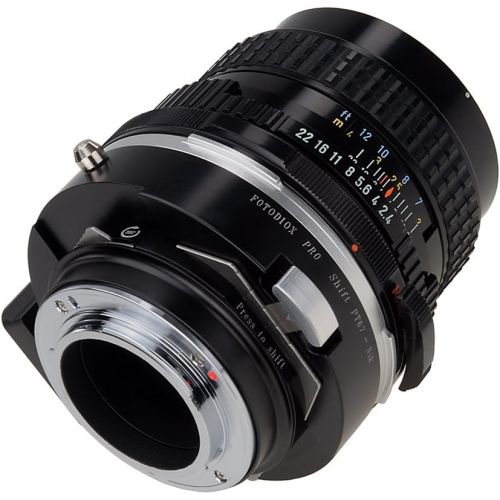  Fotodiox Pro Shift Lens Mount Adapter Compatible with Pentax 6x7 Lenses to Nikon F Mount Cameras