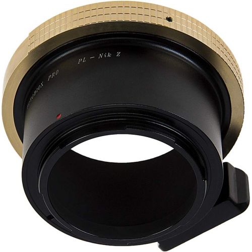  Fotodiox Pro Lens Mount Adapter Compatible with Arri PL (Positive Lock) Mount Lenses to Nikon Z-Mount Mirrorless Camera Bodies