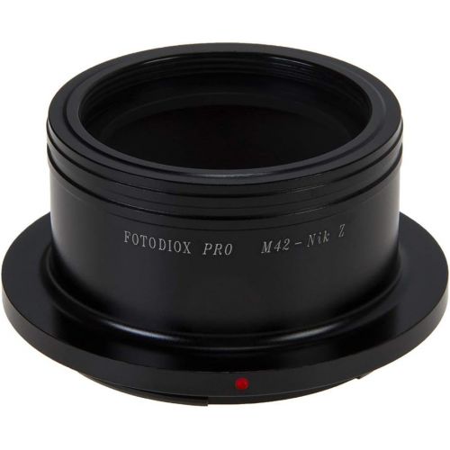 Fotodiox Pro Lens Mount Adapter Compatible with Select M42 Screw Mount SLR Lenses to Nikon Z-Mount Mirrorless Camera Bodies