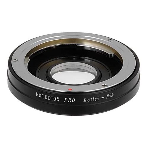  Fotodiox Pro Lens Mount Adapter, for Rollei 35mm Lens to Nikon F-Mount DSLR Cameras