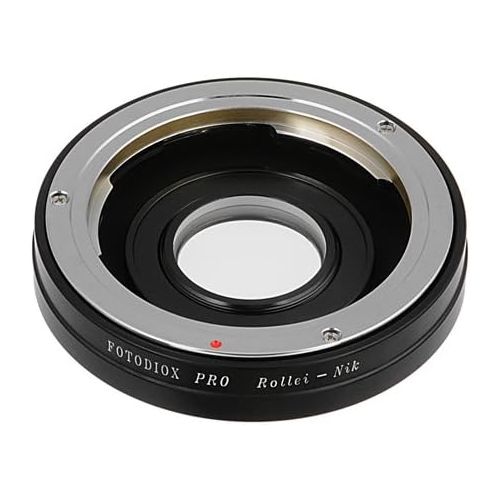  Fotodiox Pro Lens Mount Adapter, for Rollei 35mm Lens to Nikon F-Mount DSLR Cameras